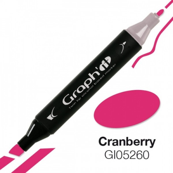 Graph'it marker 5260 Cranberry