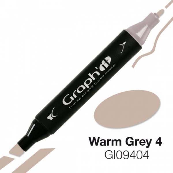 Graph'it marker 9404 Warm Grey 4