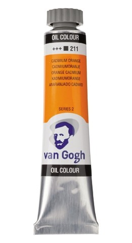 Cadmium Oranje 211 S2 Olieverf 20 ml. Van Gogh