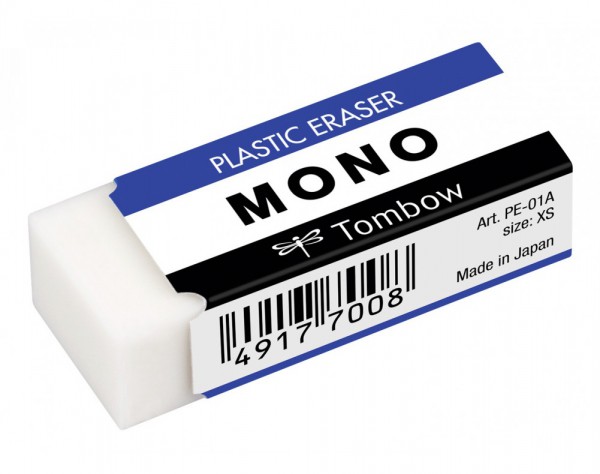 Mono Gum Smart Plastic Eraser Tombow XS Klein