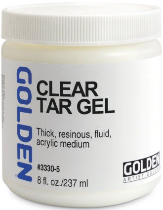 Golden Clear Tar Gel 237 ml