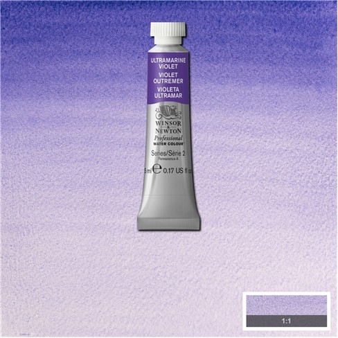 Ultramarine Violet 5ml 672 S2 Artist's Aquarel Winsor & Newton