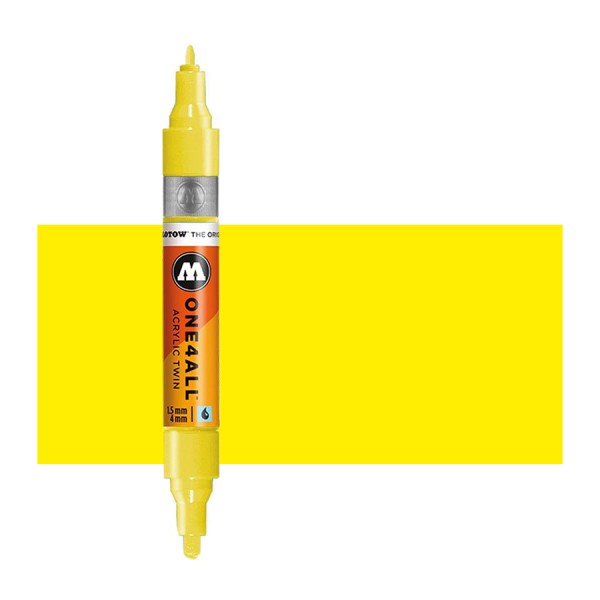 Zinc Yellow Twin Marker One4All Molotow