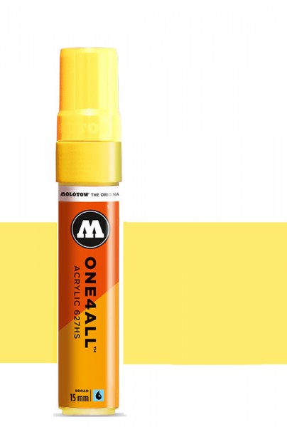 Molotow One4All Acryl Marker 627HS 15mm ZINC YELLOW