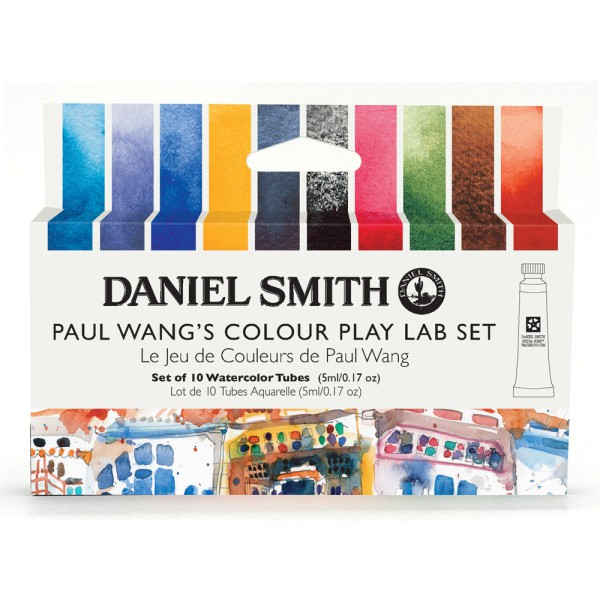 Paul Wang's Colour Play Lab Set Artist Watercolor Set Daniel Smith set 10 tubes 5ml